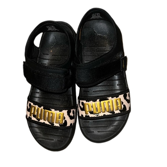 Puma black sandals - Picture 1 of 5